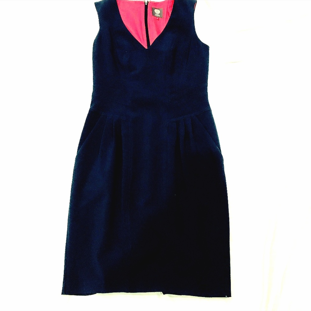 Vince Camuto sheath dress V-neck  NWT